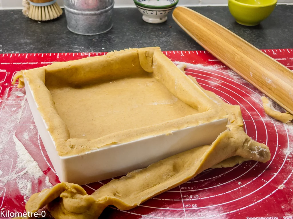 Mderbel, gâteau algérien à la confiture de fruits rouges - Étape 8