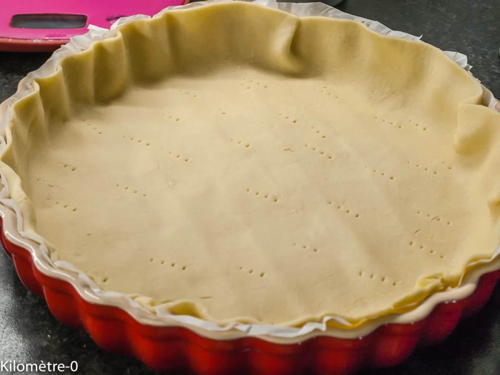 Tarte feuilletée à la rhubarbe et aux fruits rouges - Étape 1