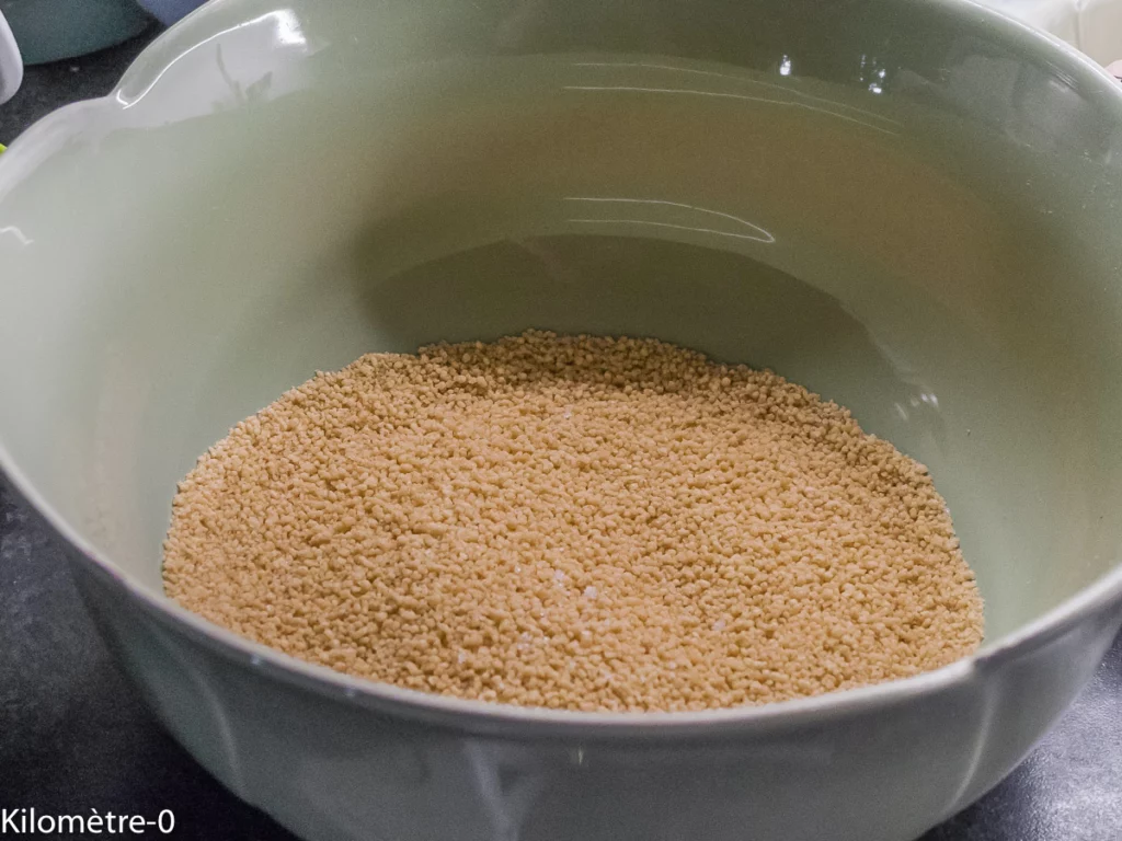 Salade de semoule, légumes de fin de printemps - Étape 6