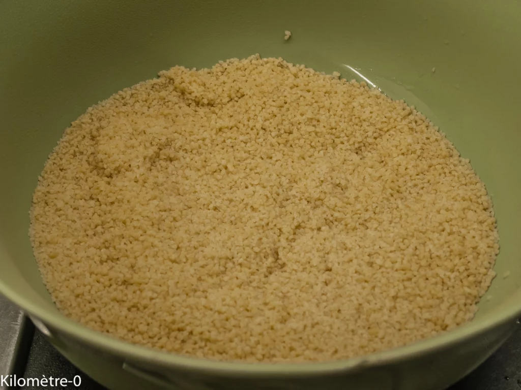 Salade de semoule, légumes de fin de printemps - Étape 8