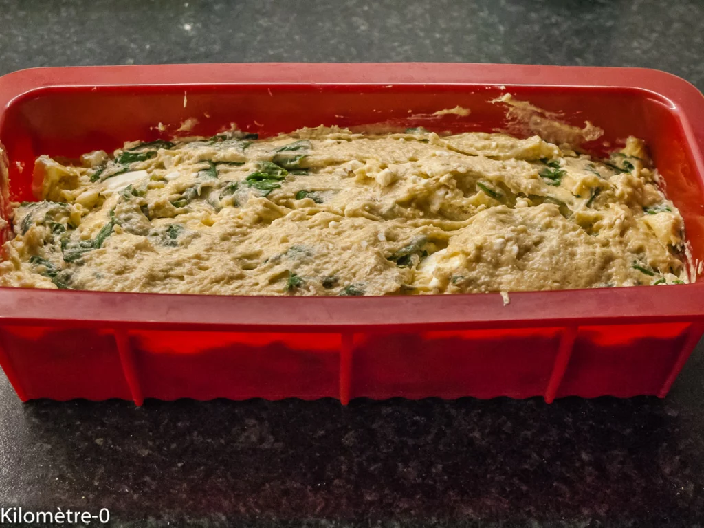 Cake salé épinards fêta - Étape 6