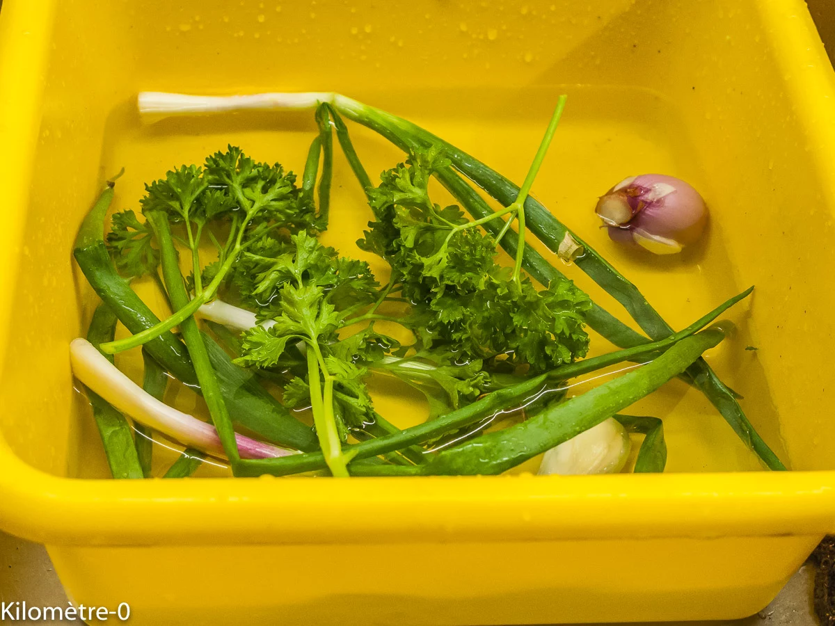 Photo de recette de Kilomètre-0, blog de cuisine réalisée à partir de produits de saison et issus de circuits courts