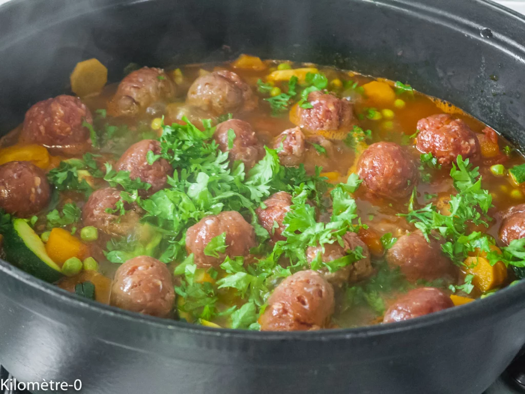 Légumes de printemps aux merguez façon tajine - Étape 16