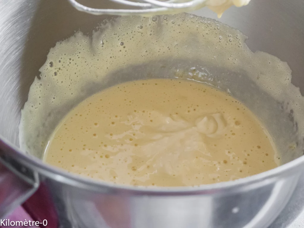 Gâteau à la ricotta et aux framboises - Étape 2