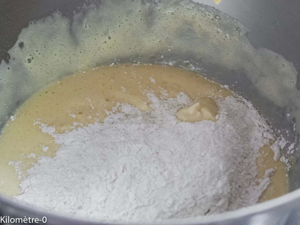 Gâteau à la ricotta et aux framboises - Étape 3