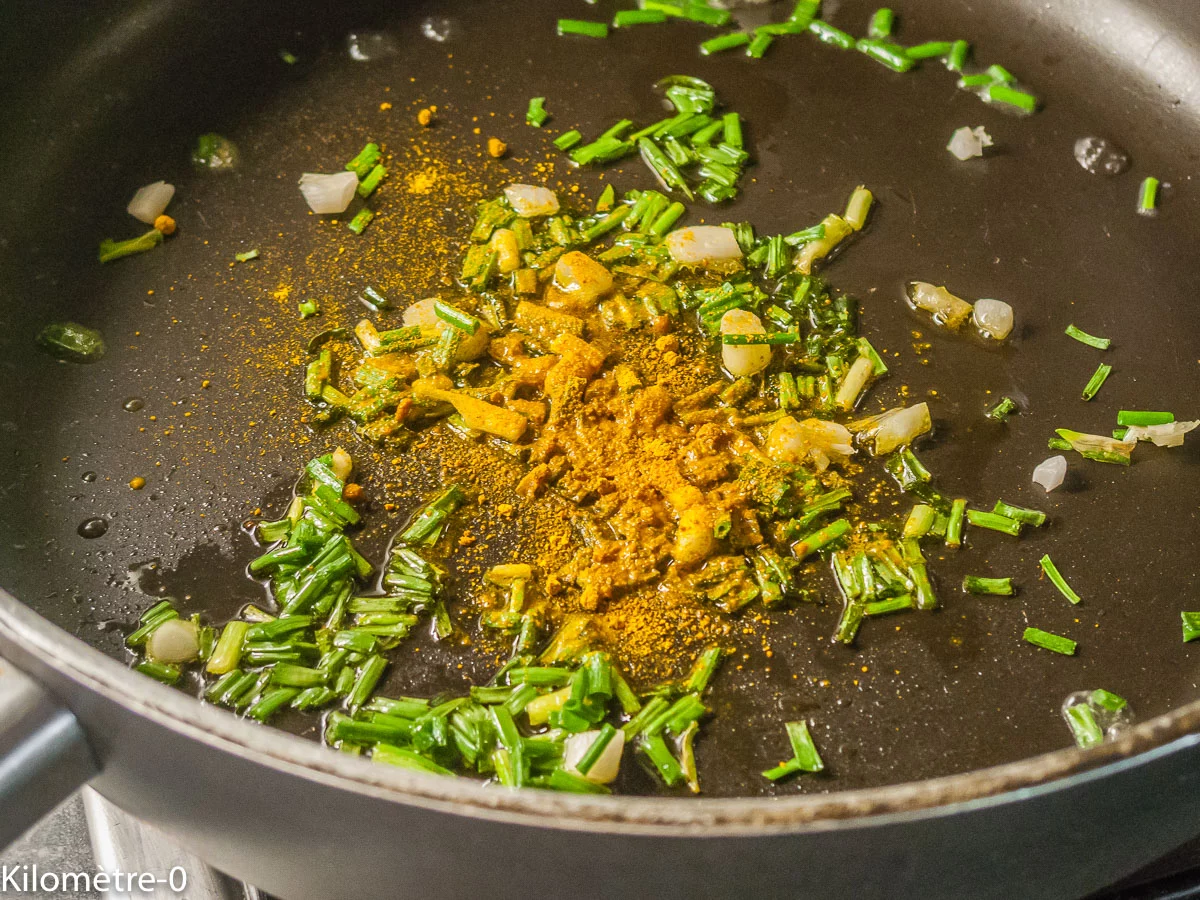 Photo de recette de Kilomètre-0, blog de cuisine réalisée à partir de produits de saison et issus de circuits courts