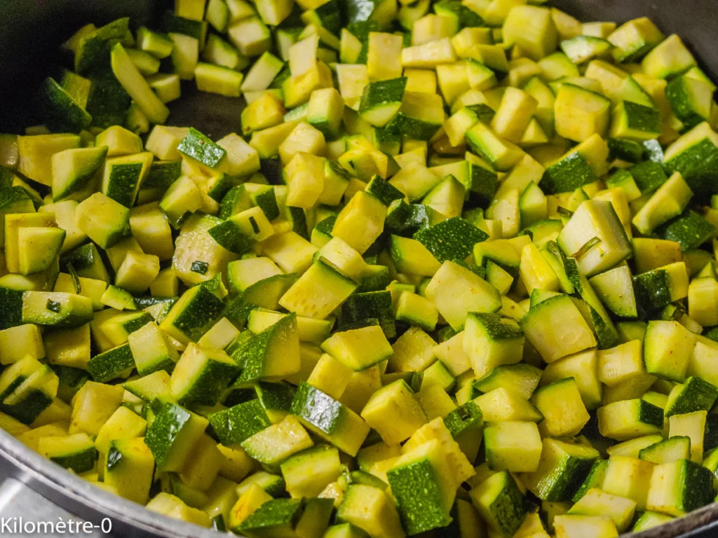 Scones courgettes emmental - Étape 4