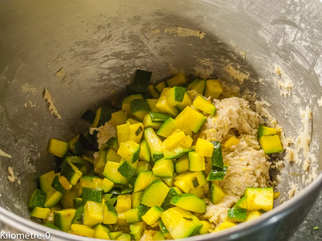 Scones courgettes emmental - Étape 7
