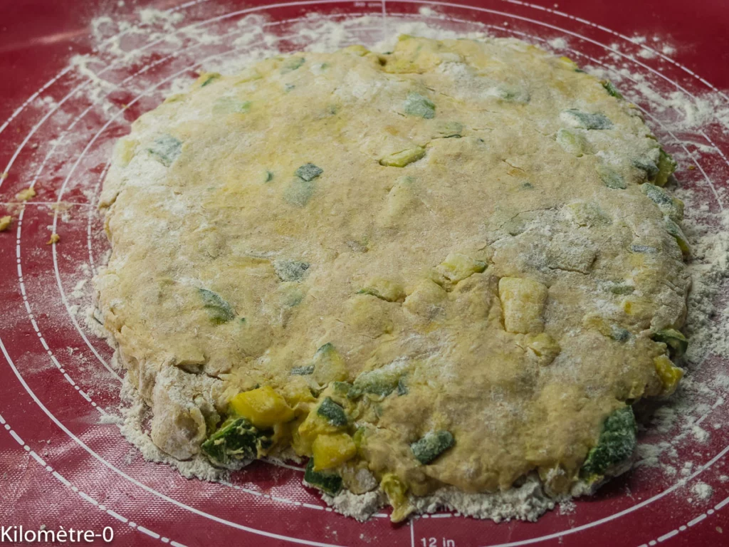 Scones courgettes emmental - Étape 8