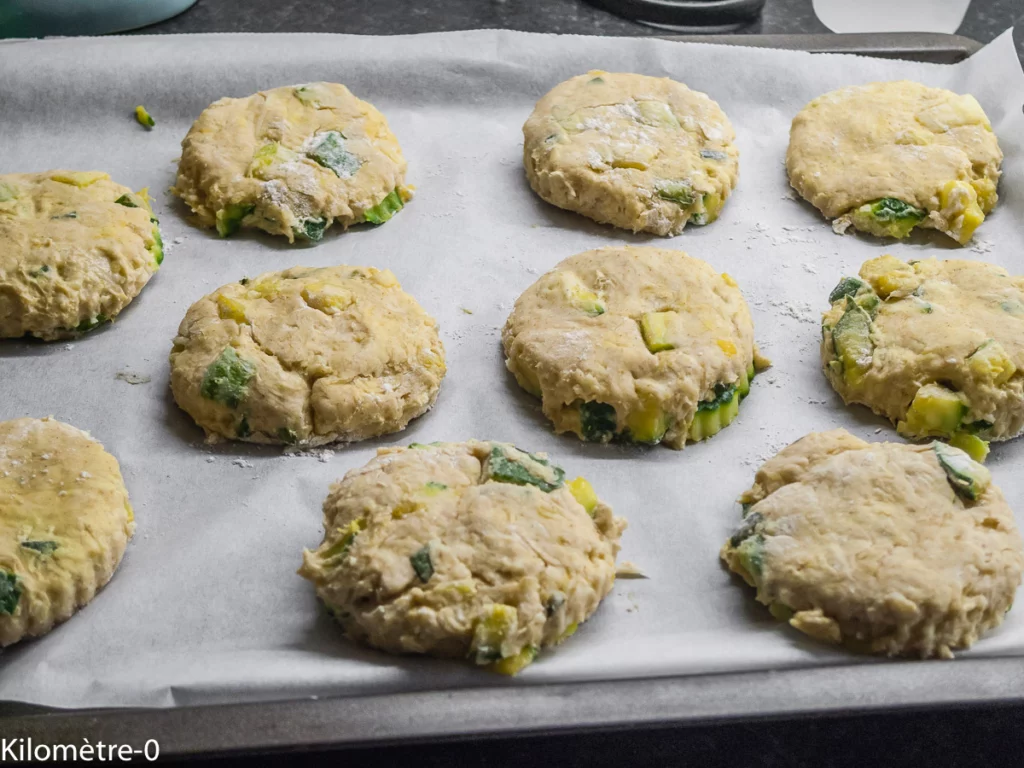Scones courgettes emmental - Étape 9