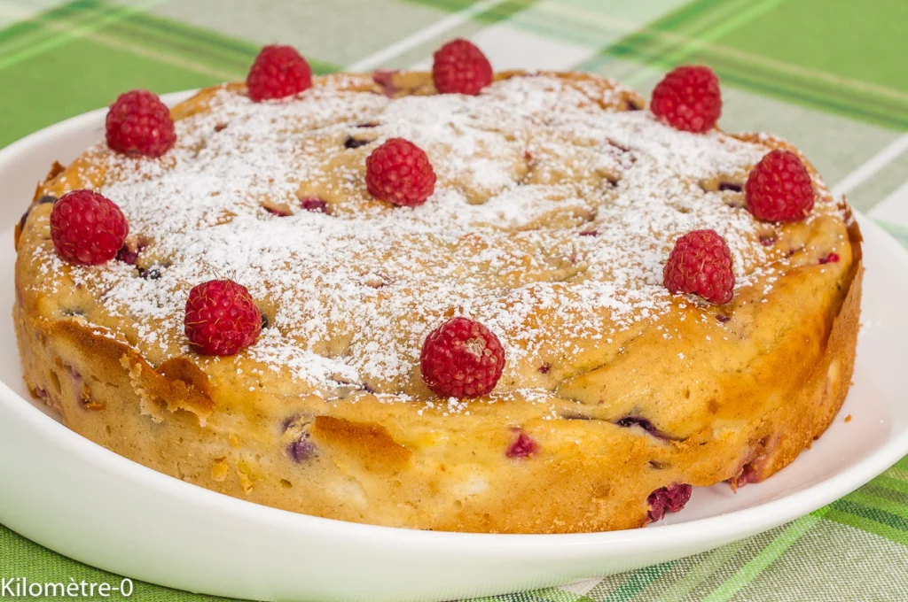 Gâteau à la ricotta et aux framboises - Étape 6