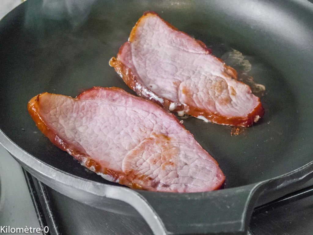 Tarte feuilletée aux blettes, bacon et emmental - Étape 3