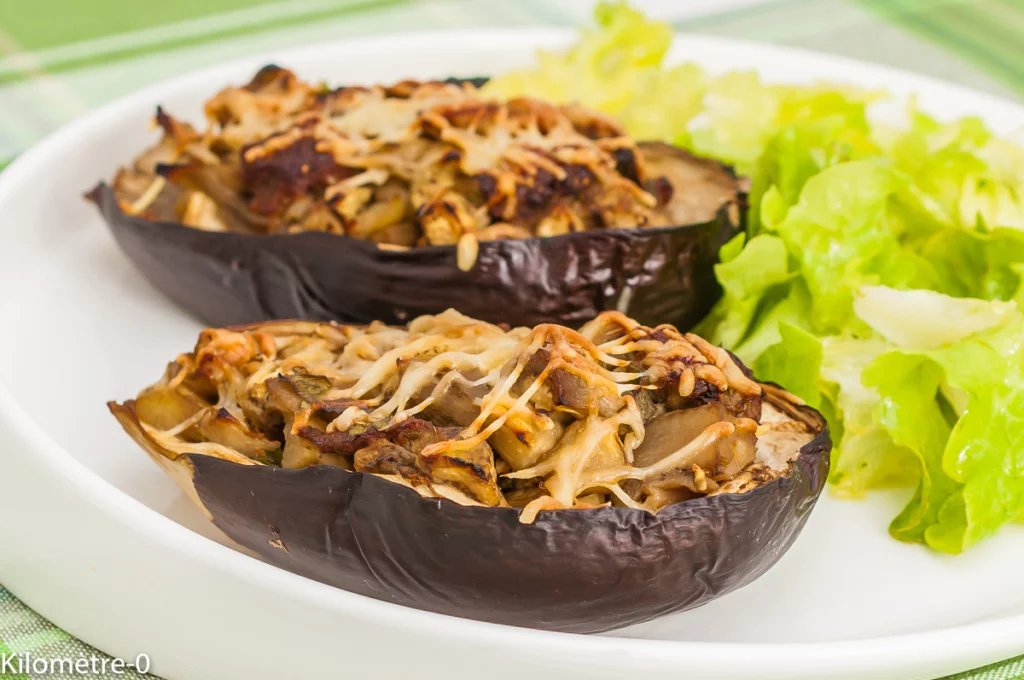Aubergines farcies aux merguez - Étape 10