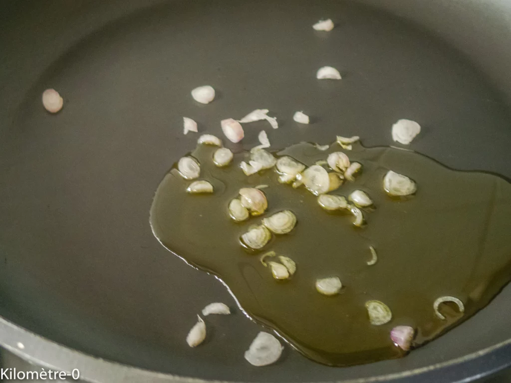 Crevettes aux courgettes et aux épices - Étape 3