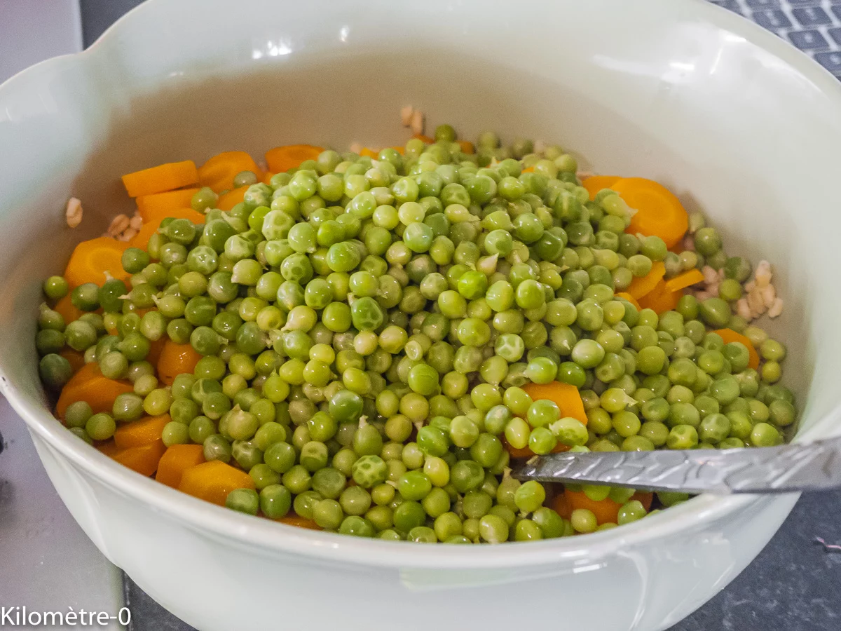 Photo de recette de Kilomètre-0, blog de cuisine réalisée à partir de produits de saison et issus de circuits courts
