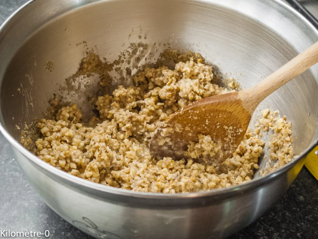 Gâteau de Noël roulé aux noix (Croatie) - Étape 8