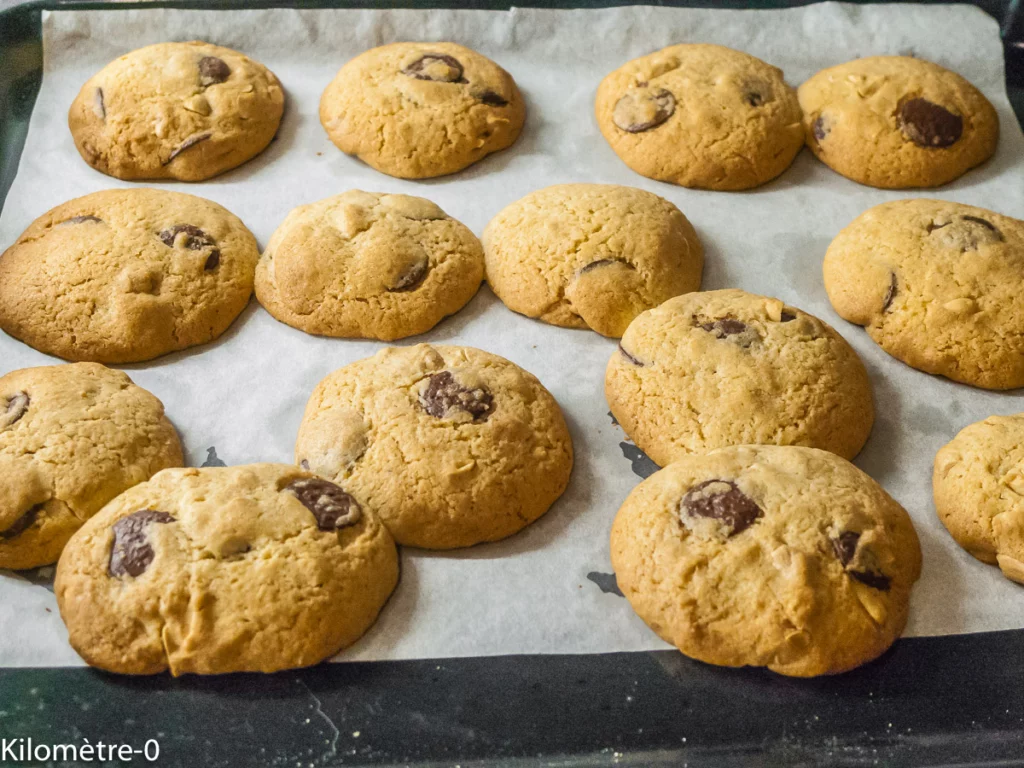 Cookies chocolat cacahuètes - Étape 9