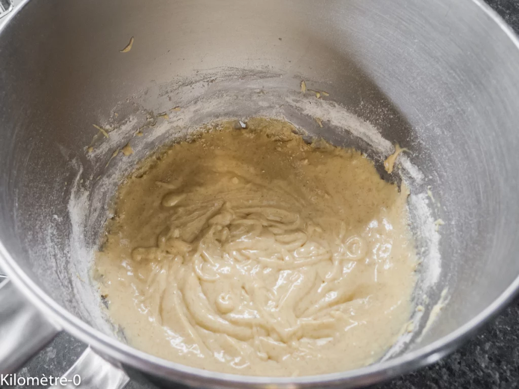 Cake aux petits pois, courgettes et crevettes - Étape 7