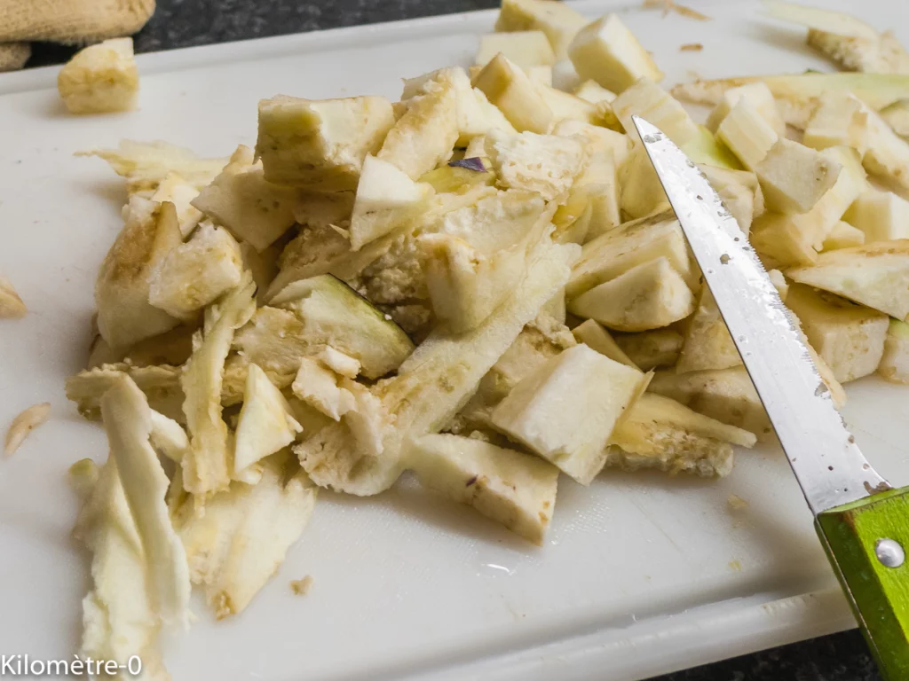Aubergines farcies  à la marocaine - Étape 4