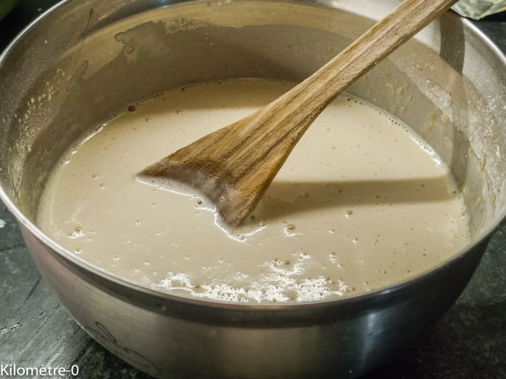 Clafoutis aux abricots - Étape 2