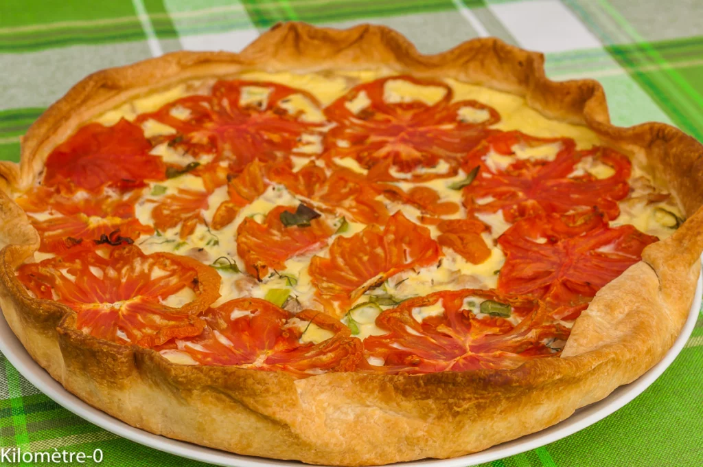 Tarte au thon et aux tomates - Étape 8