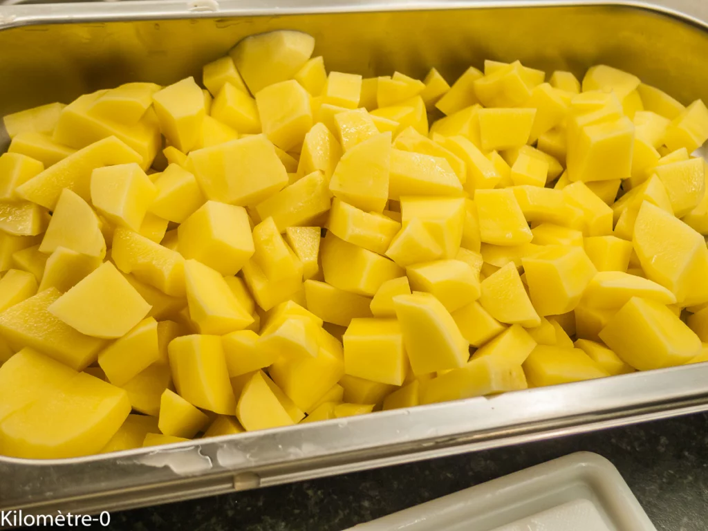 Salade estivale de pommes de terre et haricots verts - Étape 1