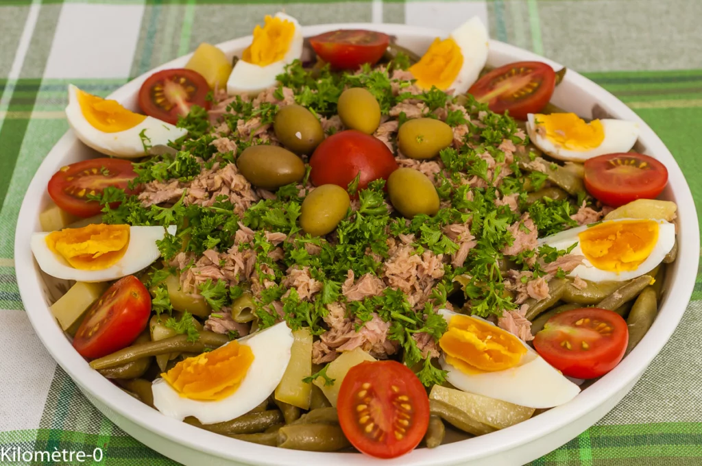 Salade estivale de pommes de terre et haricots verts - Étape 7