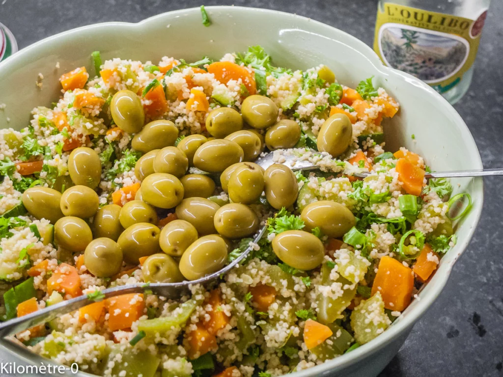 Salade de semoule aux légumes d&rsquo;été - Étape 10