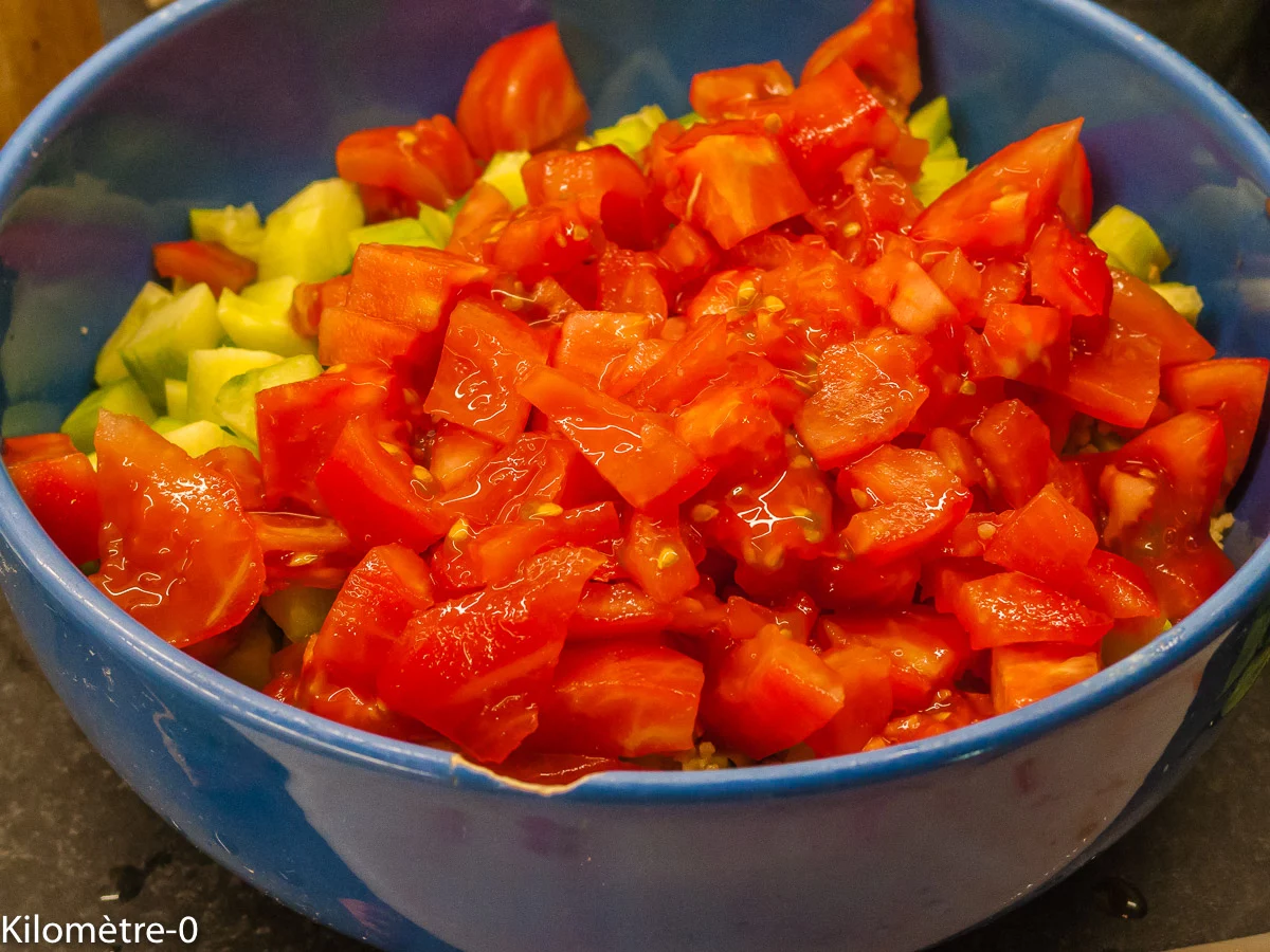 Photo de recette de Kilomètre-0, blog de cuisine réalisée à partir de produits de saison et issus de circuits courts
