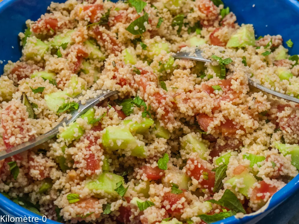 Merguez de boeuf au taboulé - Étape 3