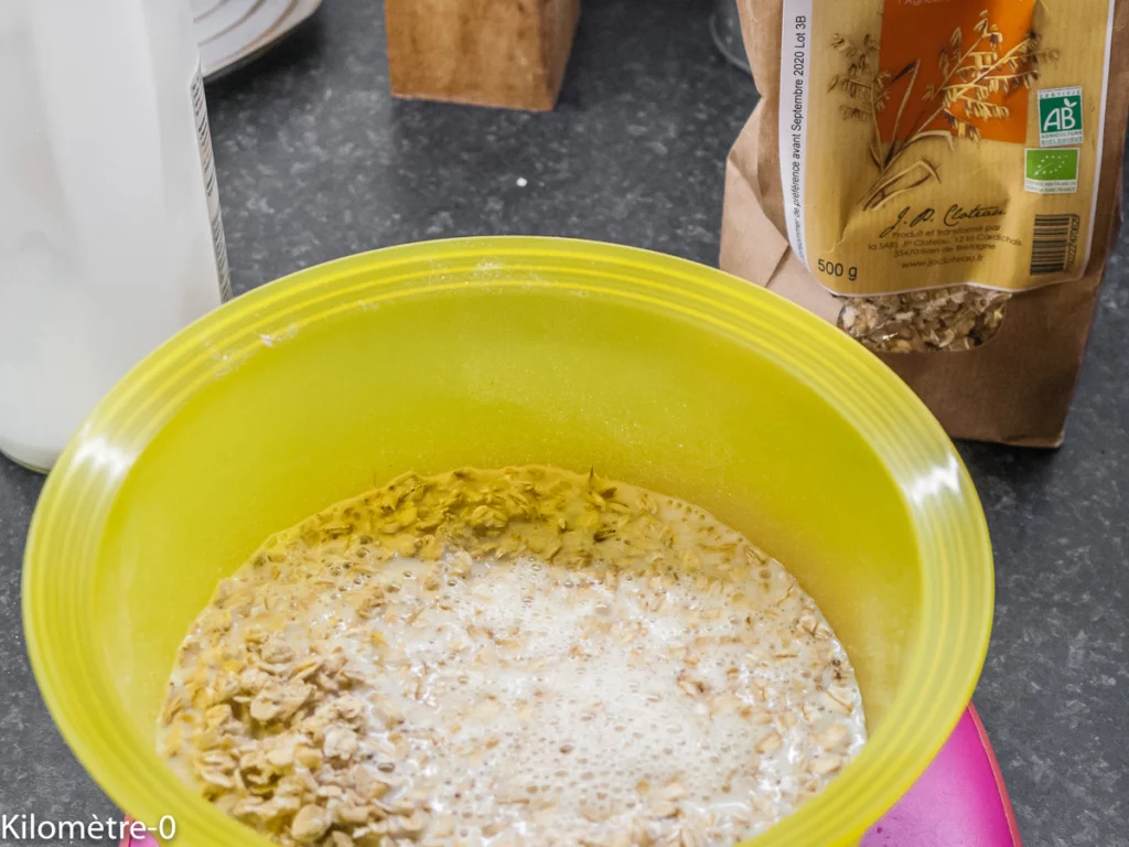 Gâteaux à l&rsquo;avoine fourrés à la rhubarbe (Irlande) - Étape 1