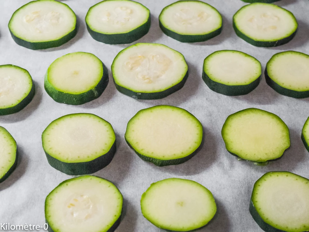 Courgettes apéro, mousse de sardine - Étape 2