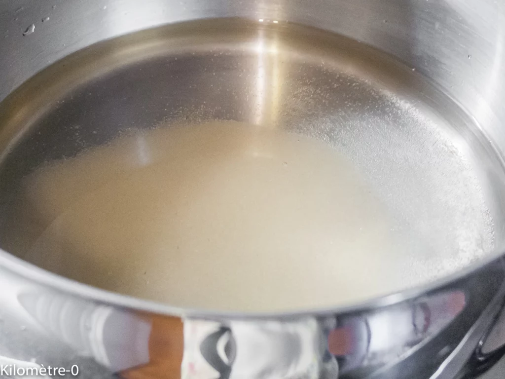 Gâteau lorrain à la rhubarbe - Étape 3