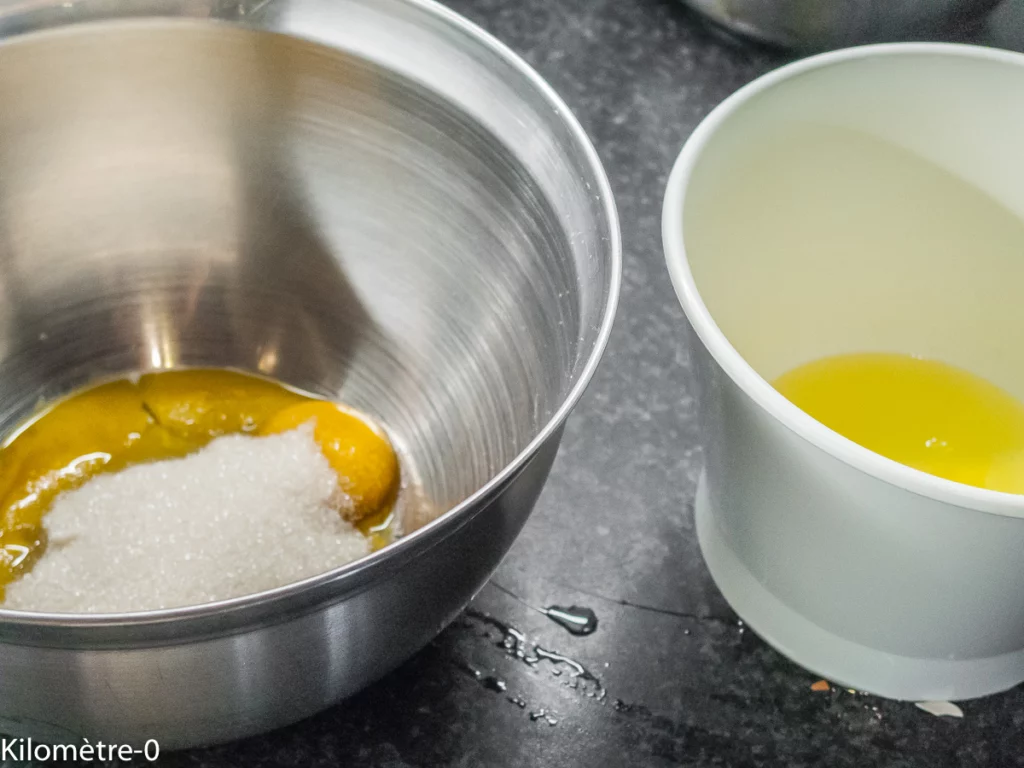 Gâteau lorrain à la rhubarbe - Étape 4