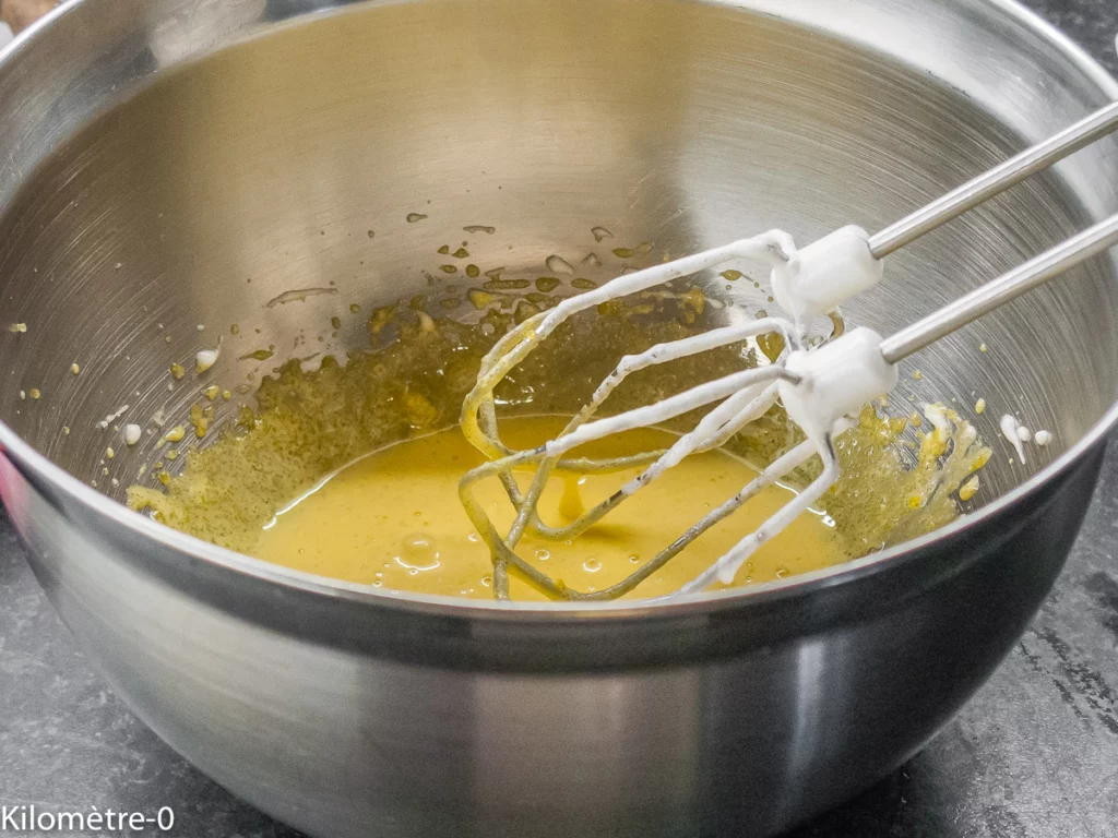 Gâteau lorrain à la rhubarbe - Étape 5