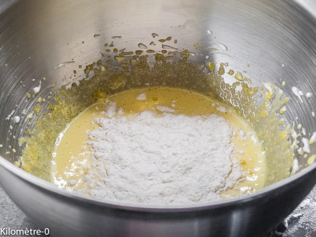 Gâteau lorrain à la rhubarbe - Étape 6