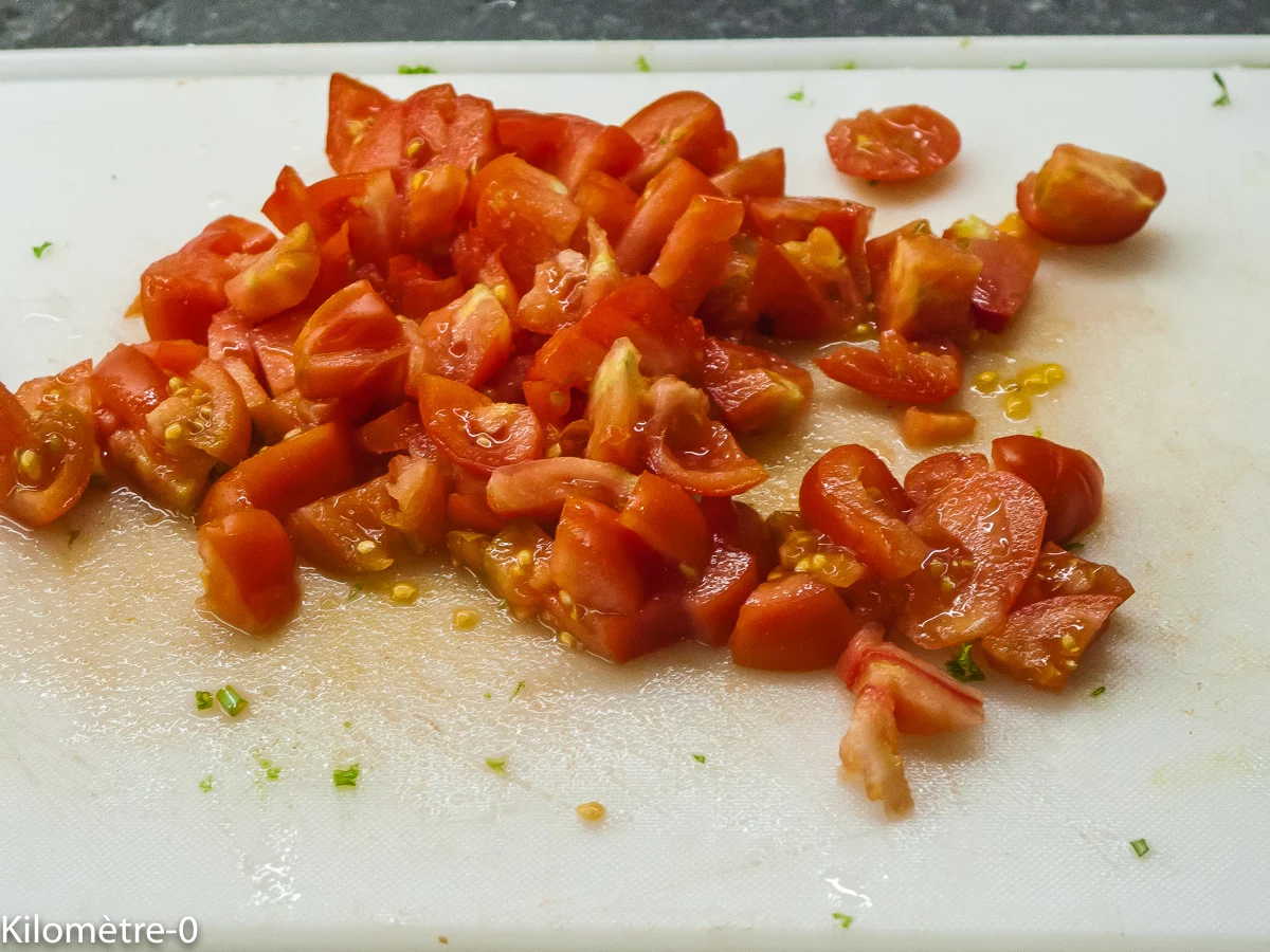 Photo de recette de Kilomètre-0, blog de cuisine réalisée à partir de produits de saison et issus de circuits courts