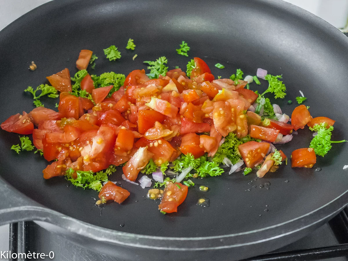 Photo de recette de Kilomètre-0, blog de cuisine réalisée à partir de produits de saison et issus de circuits courts