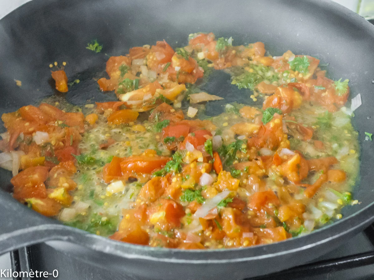 Photo de recette de Kilomètre-0, blog de cuisine réalisée à partir de produits de saison et issus de circuits courts