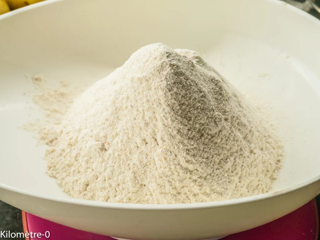 Gâteau du matin poires cranberries - Étape 3