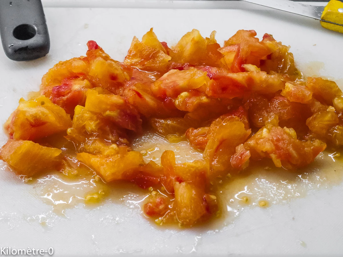 Photo de recette de Kilomètre-0, blog de cuisine réalisée à partir de produits de saison et issus de circuits courts