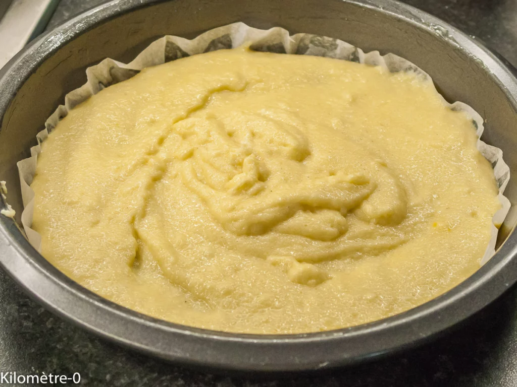 Gâteau lorrain à la rhubarbe - Étape 10