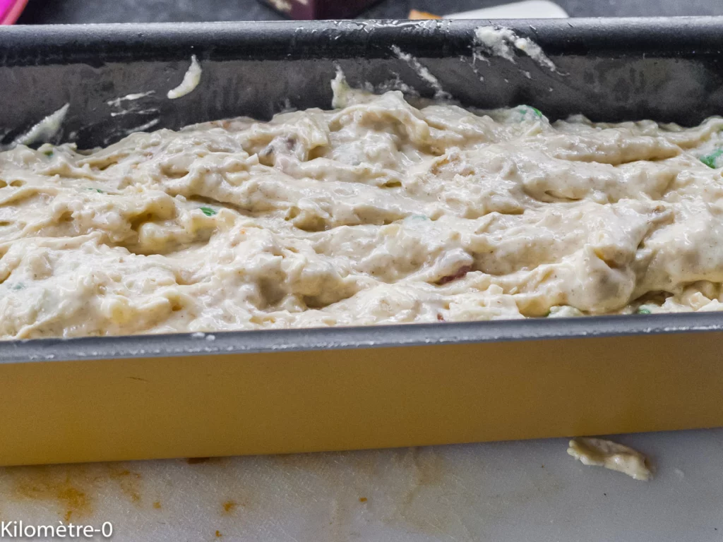 Cake salé chorizo, emmental - Étape 8