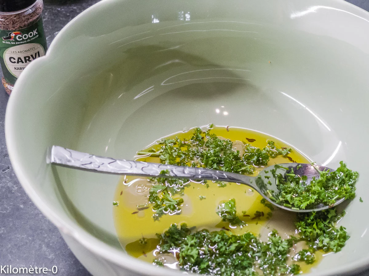 Photo de recette de Kilomètre-0, blog de cuisine réalisée à partir de produits de saison et issus de circuits courts