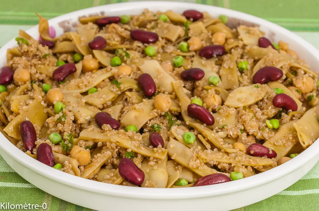Salade de quinoa aux haricots - Étape 6