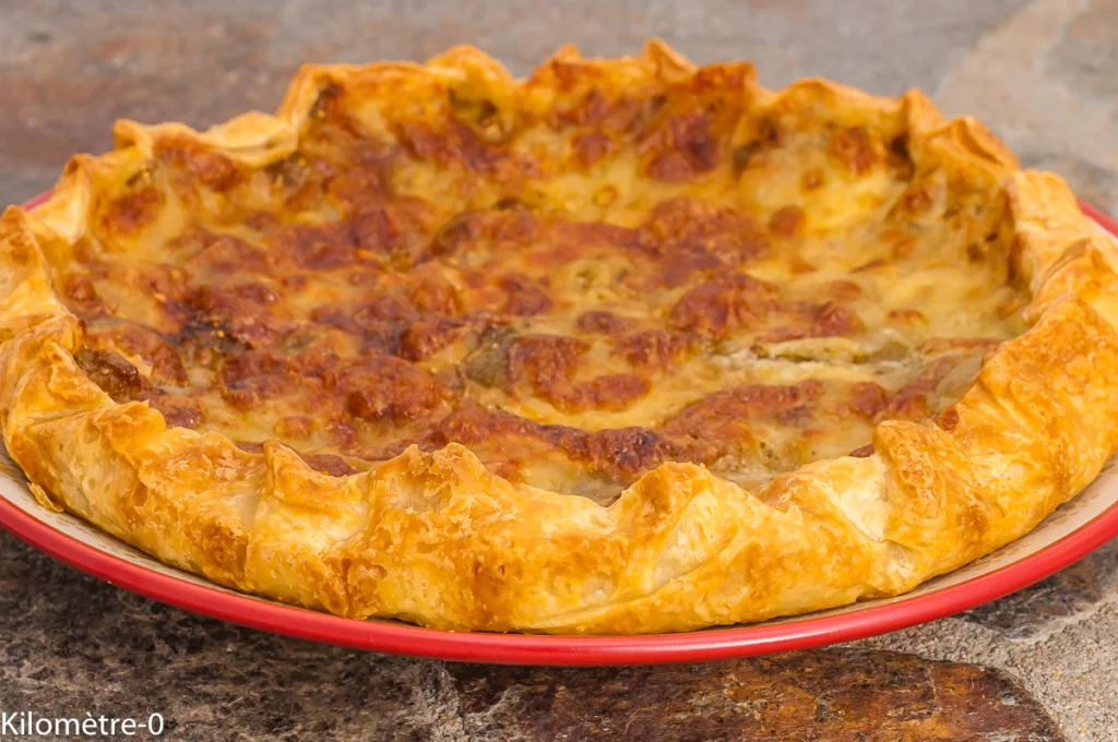 Tarte figues mozzarella - Étape 3