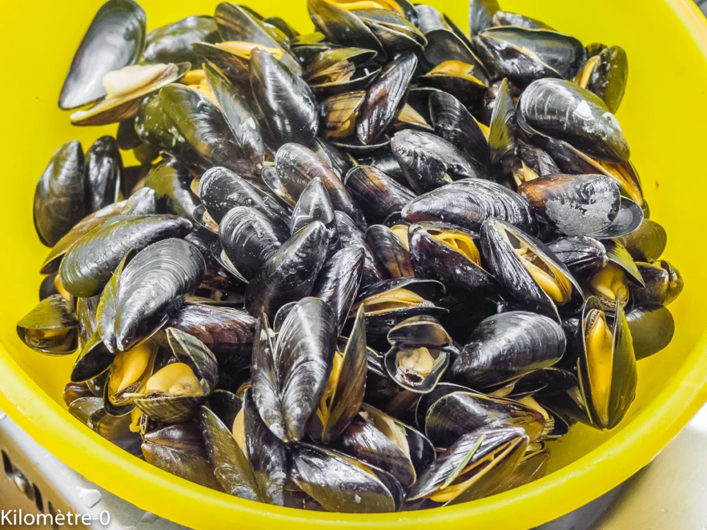 Salade de moules aux pommes de terre et tomates - Étape 3