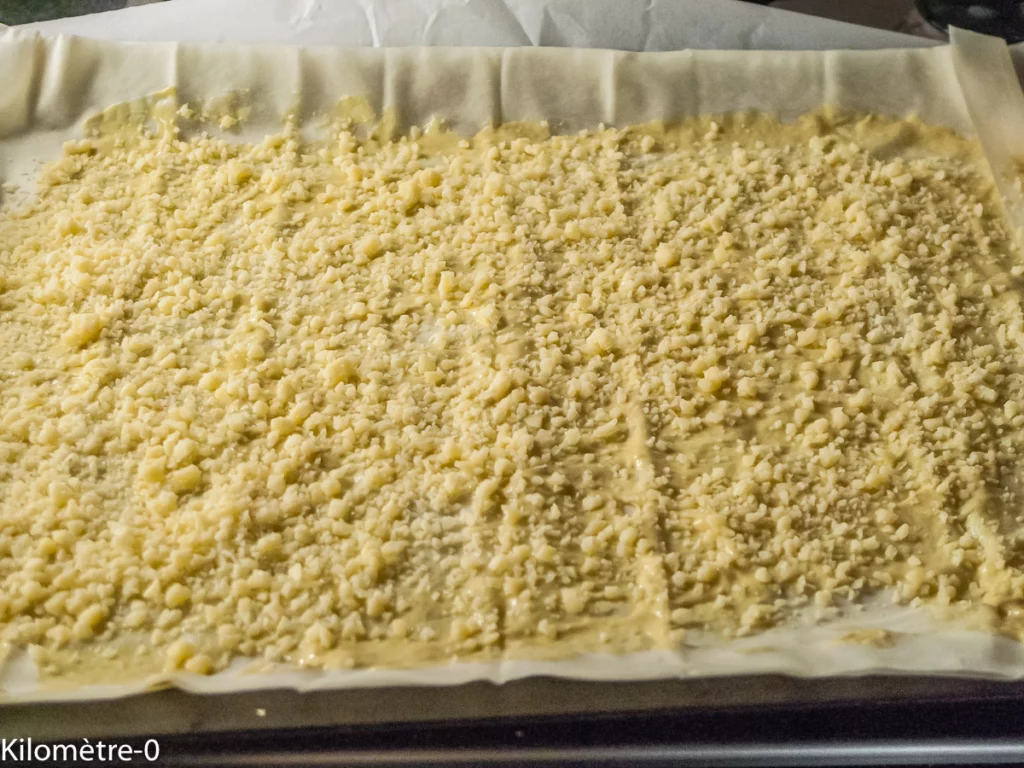 Tarte aux tomates sur feuilles filo - Étape 4