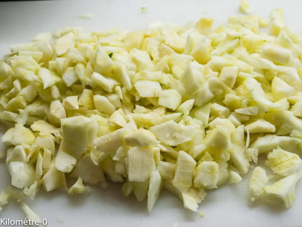 Courgettes farcies à la polenta et aux cèpes - Étape 4