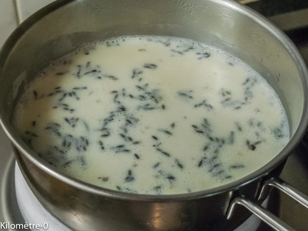 Panna cotta à la lavande - Étape 4